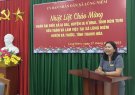 Sáng ngày 27/9, Đoàn công tác xã Ia Đal, huyện Ia H’Rai, tỉnh Kon Tum đến thăm mô hình làng làng nghề dệt thổ cẩm tại xã Lũng Niêm.